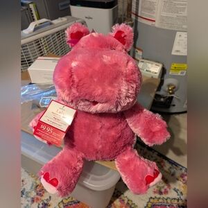 Pink Plush Hippo Toy. Lola From Hallmark
